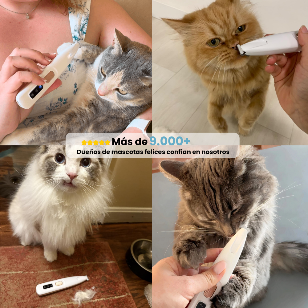 Driova-Cortapelos para gatos: seguro y silencioso